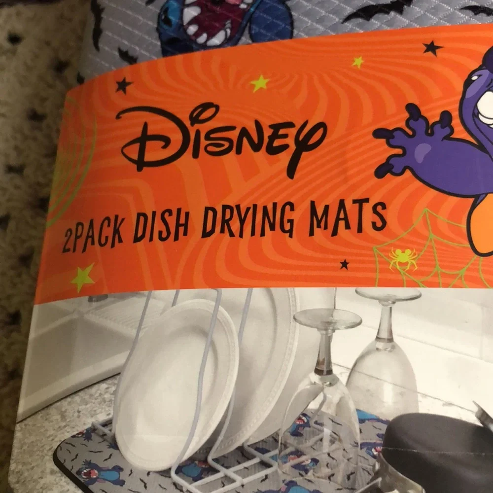 Disney STITCH Halloween Drying Mats